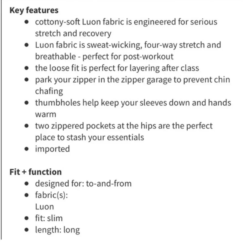 Lululemon In Stride Jacket - Picture 12 of 12